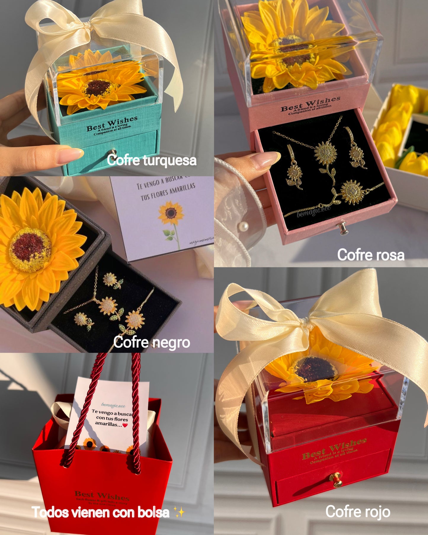 Conjunto "Eterna Primavera"🌻🌿