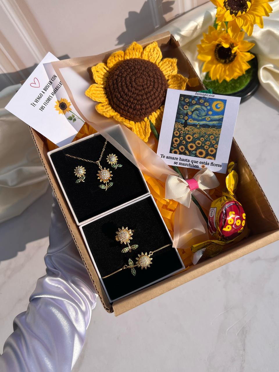 Set "Girasoles de amor" 🌞💖