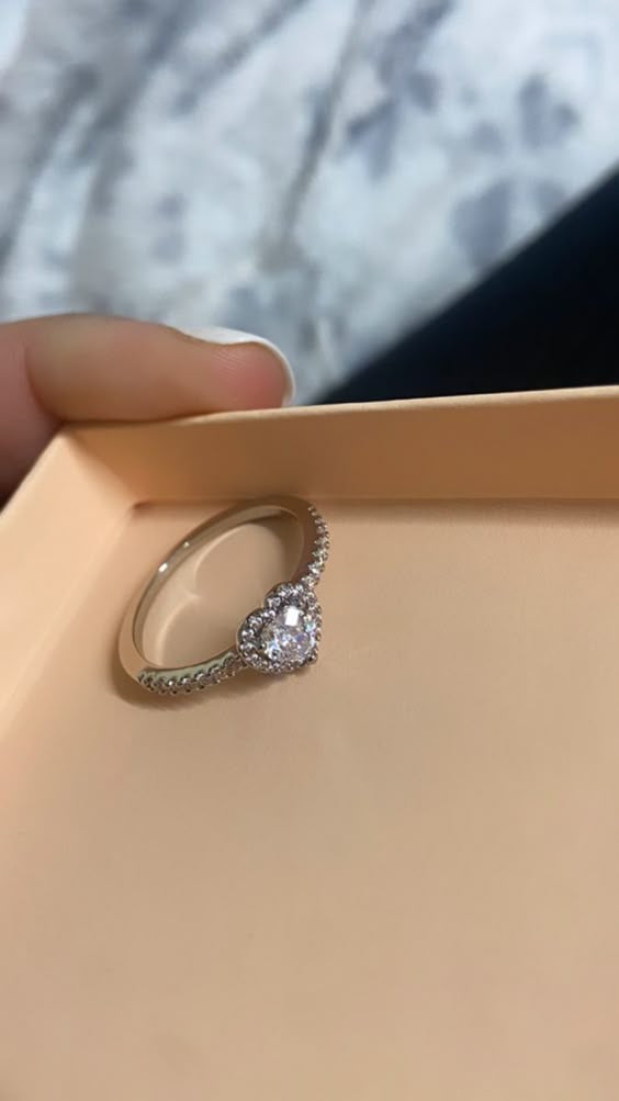 Anillo Heart 💍 Plata 925