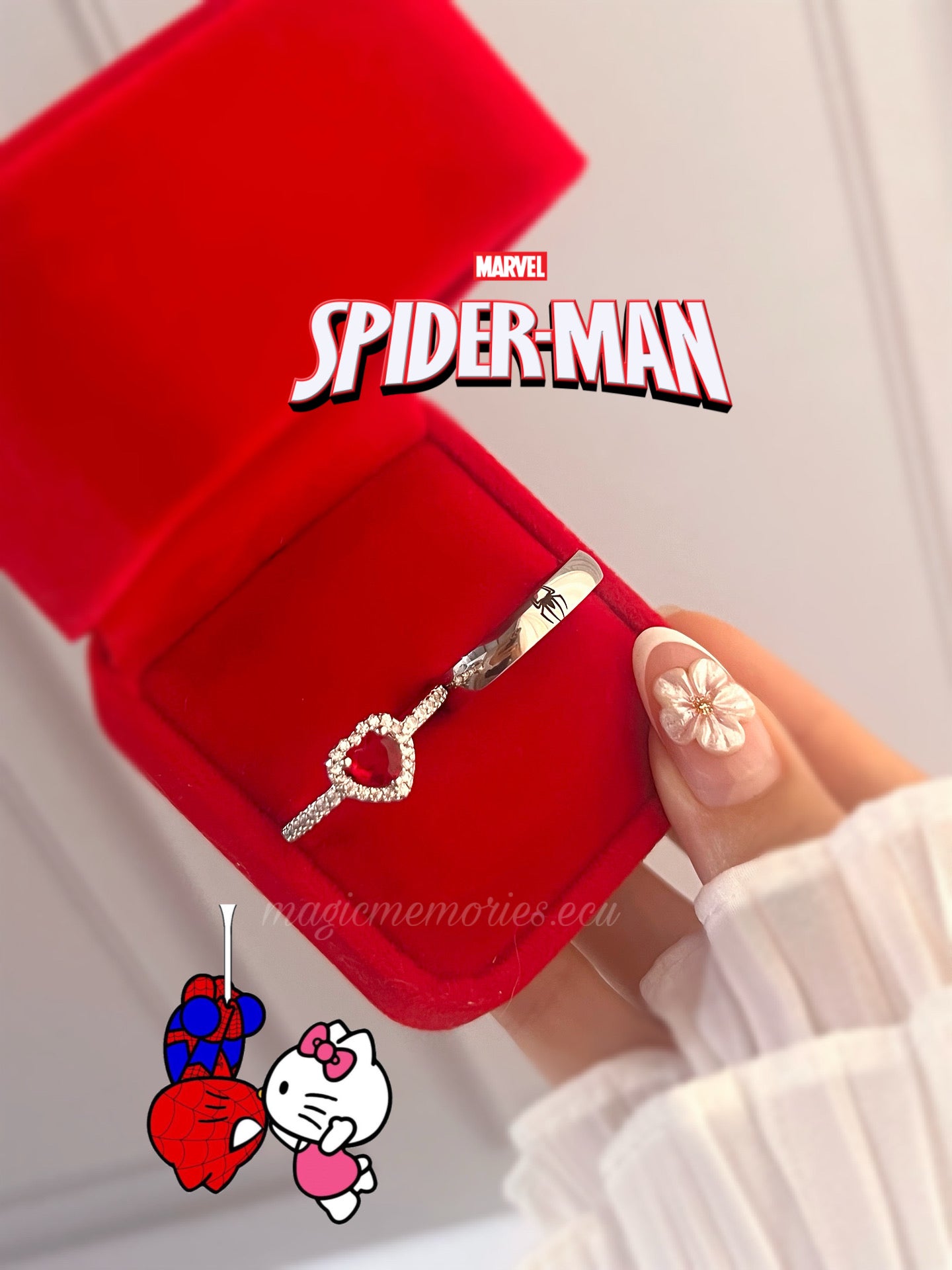 Anillos promesa Spiderman ❤️🕷️🕸️