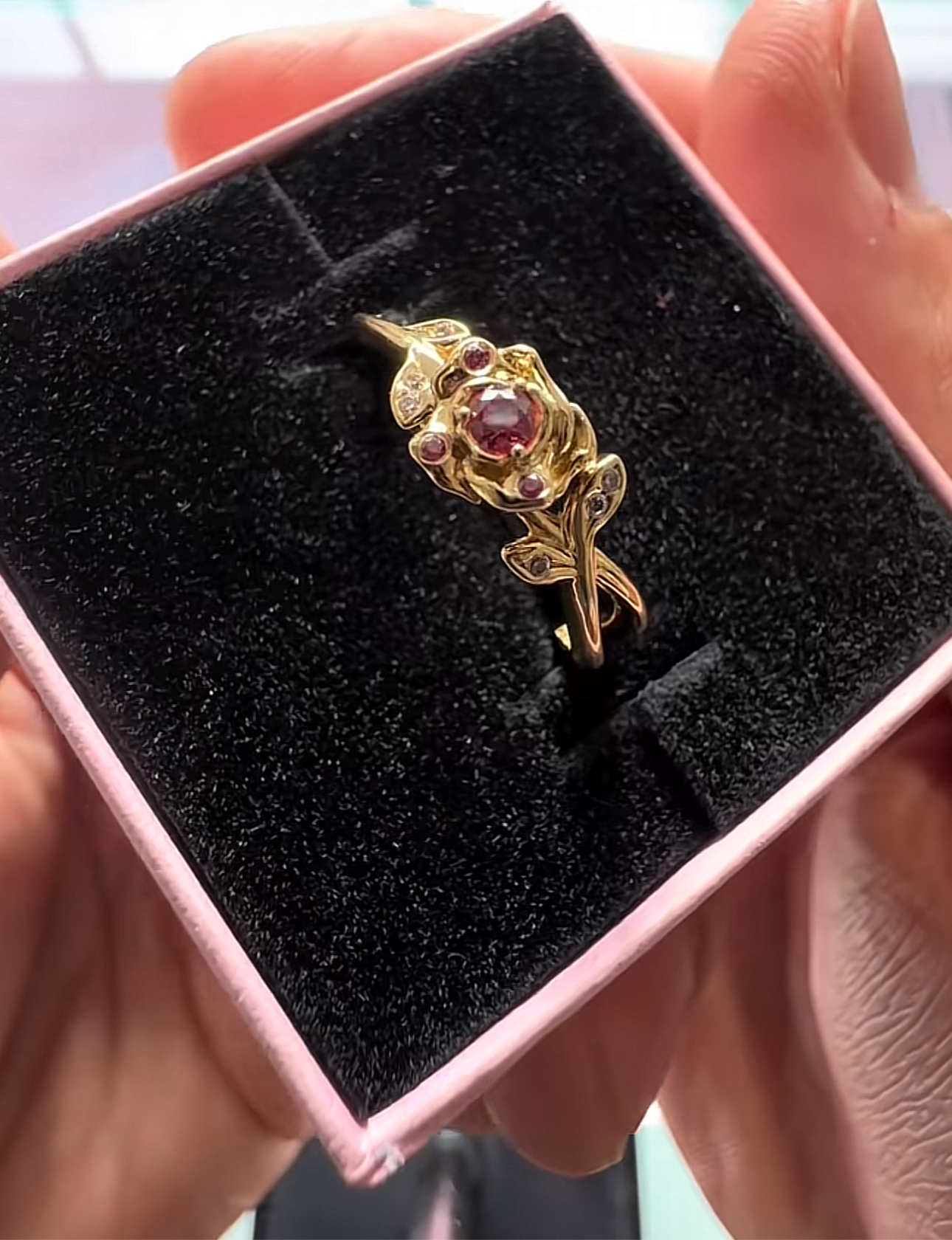 Anillo Bella y Bestia 🌹 Plata 925