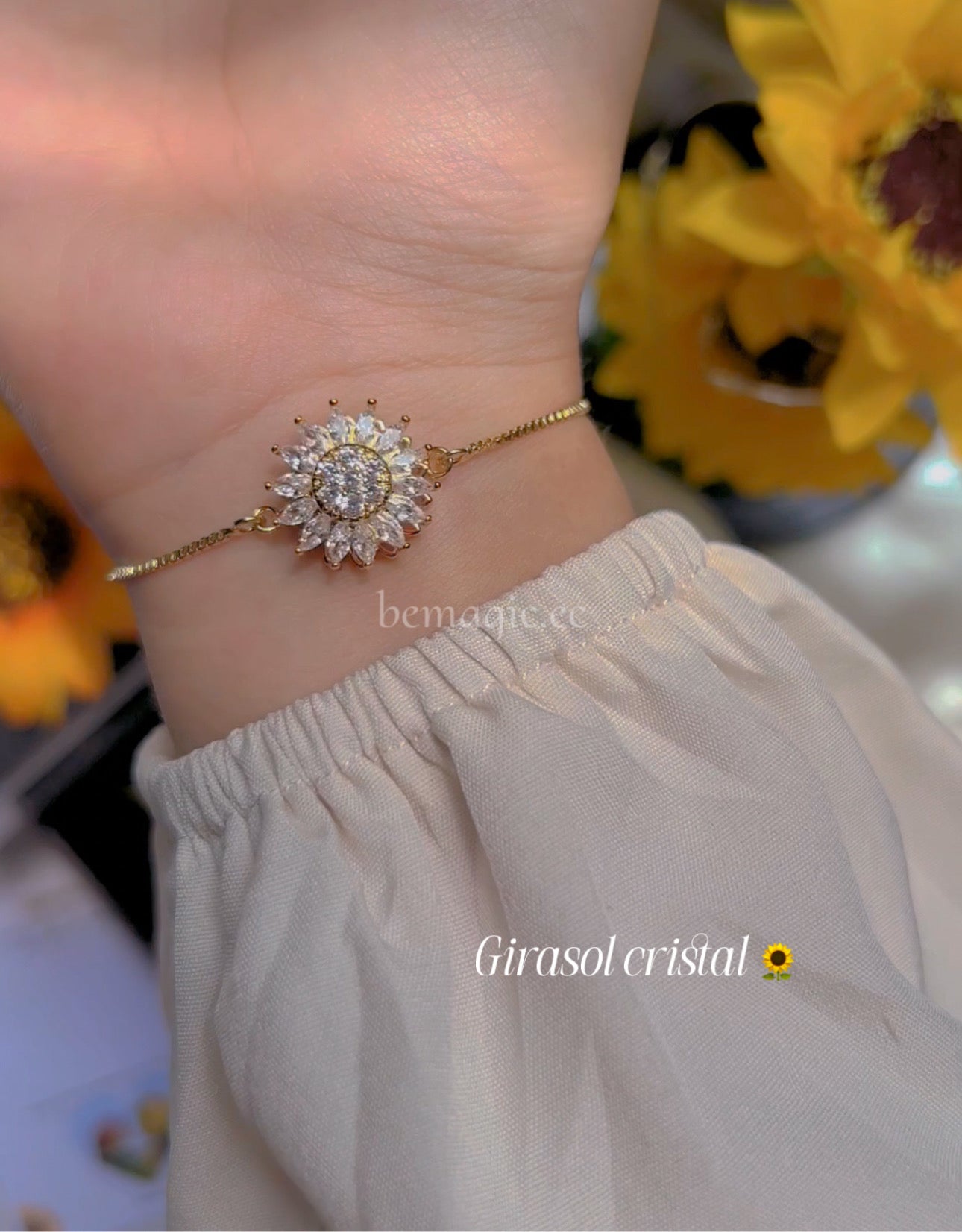 Brazaletes de Girasoles 🌻❤️