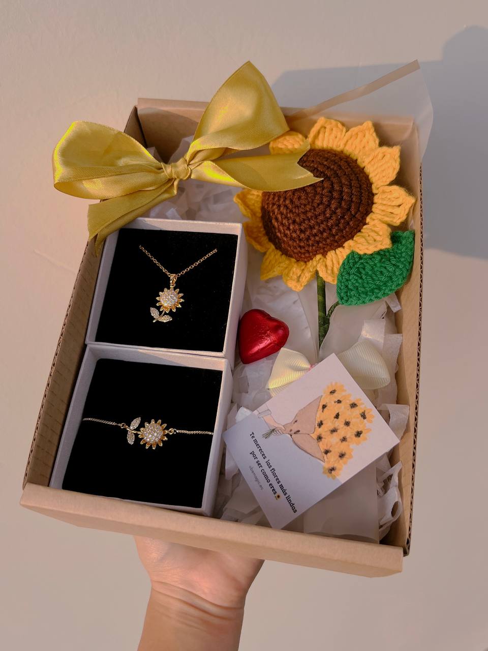 Conjunto Girasol Dorado🌞💖