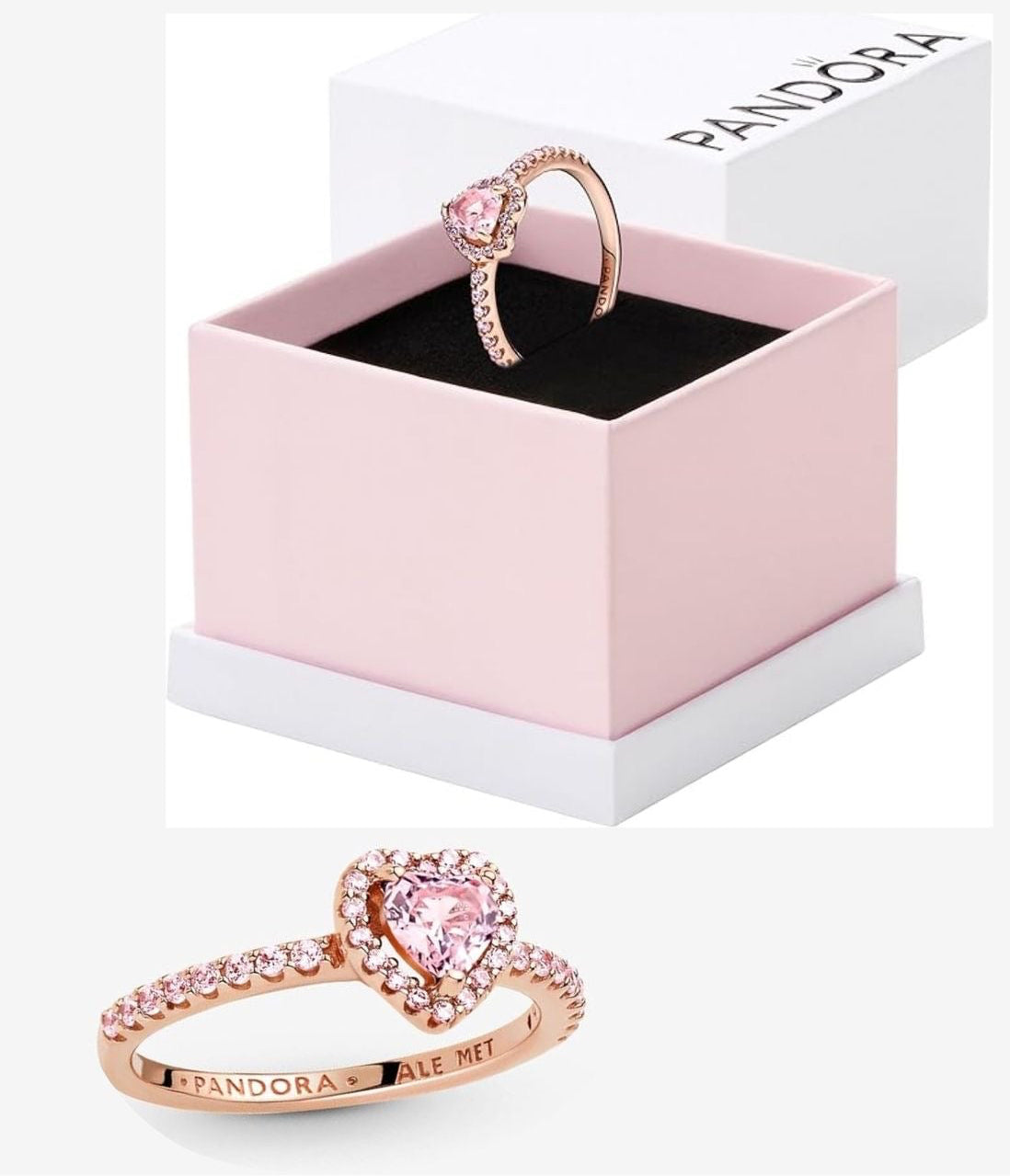Anillo corazón rosegold 💕 Plata 925💍