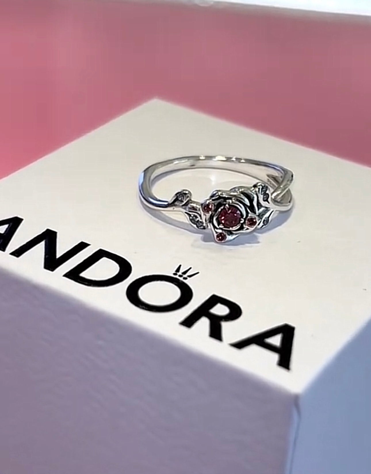 Anillo Bella y Bestia Plata 925