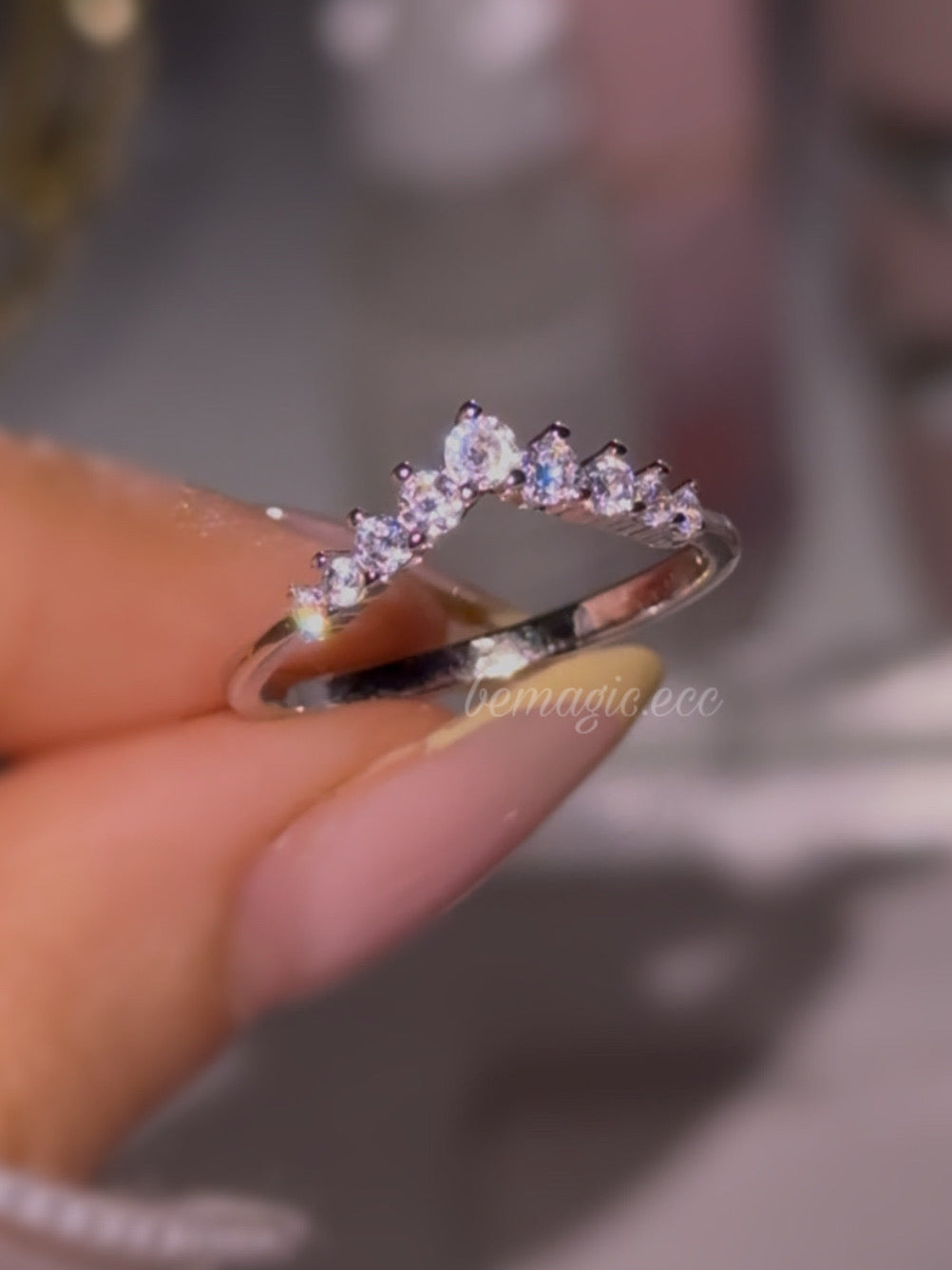 Anillo promesa crown 💍 Plata 925