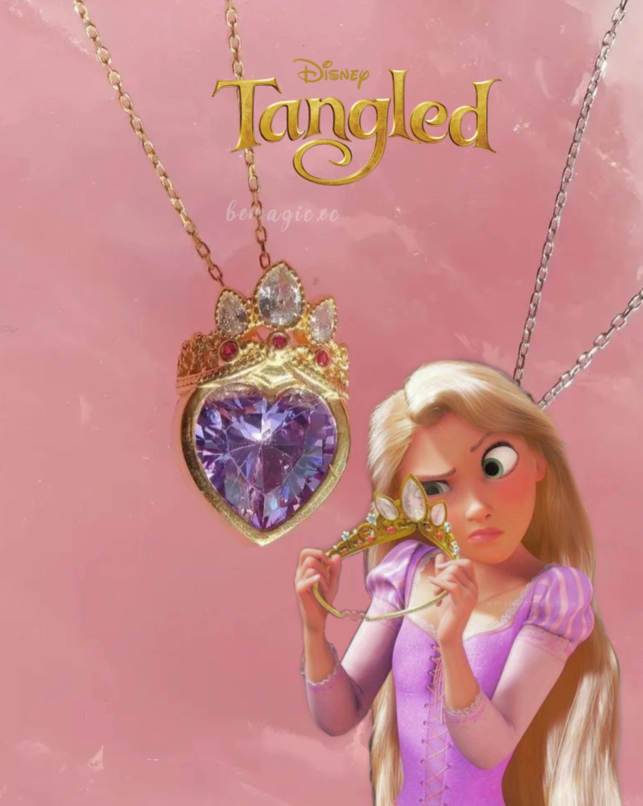 Collar Rapunzel 👑 💜