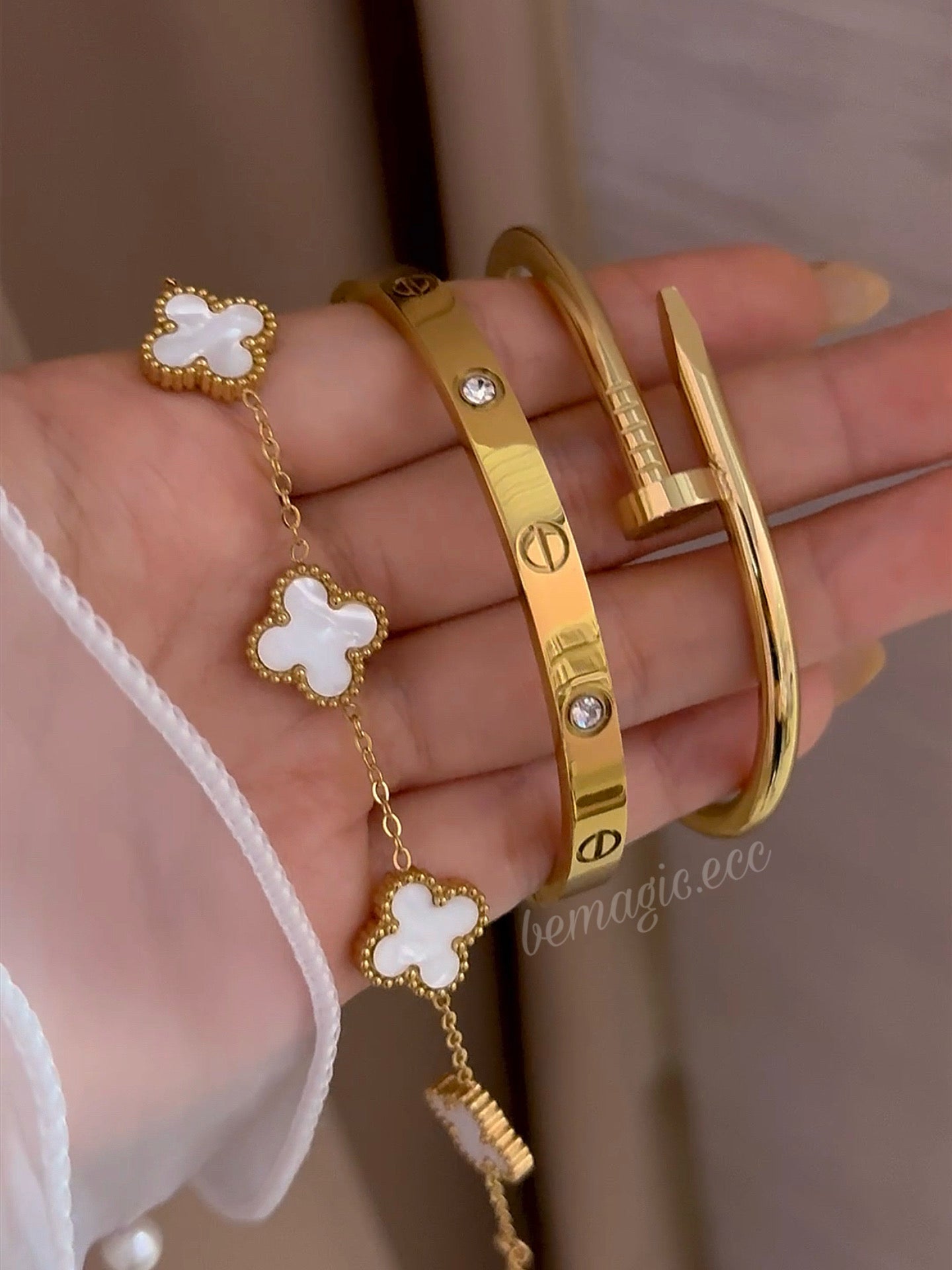 Promo white 3 brazaletes✨