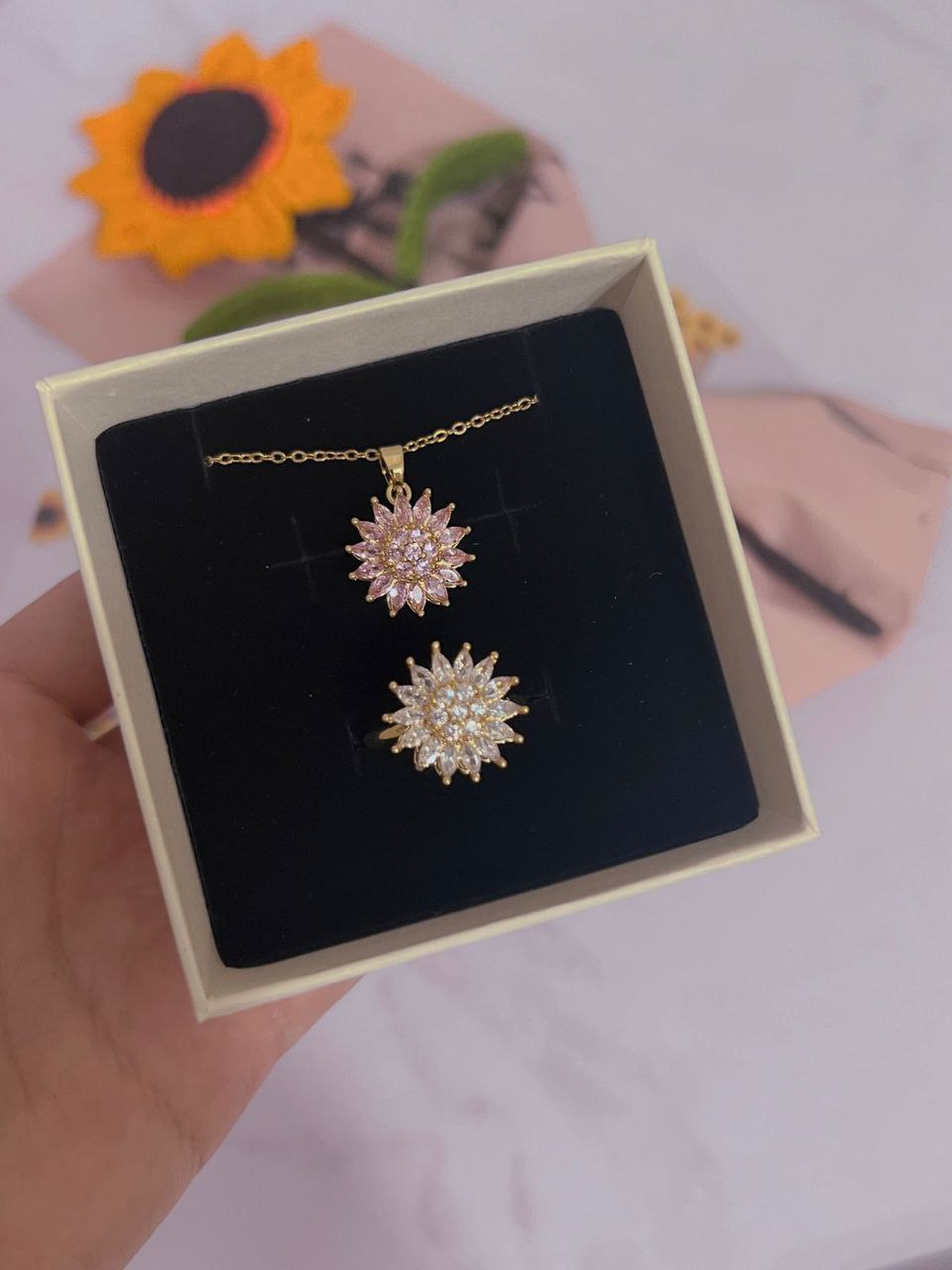 Conjunto Girasol eterno🌞💖
