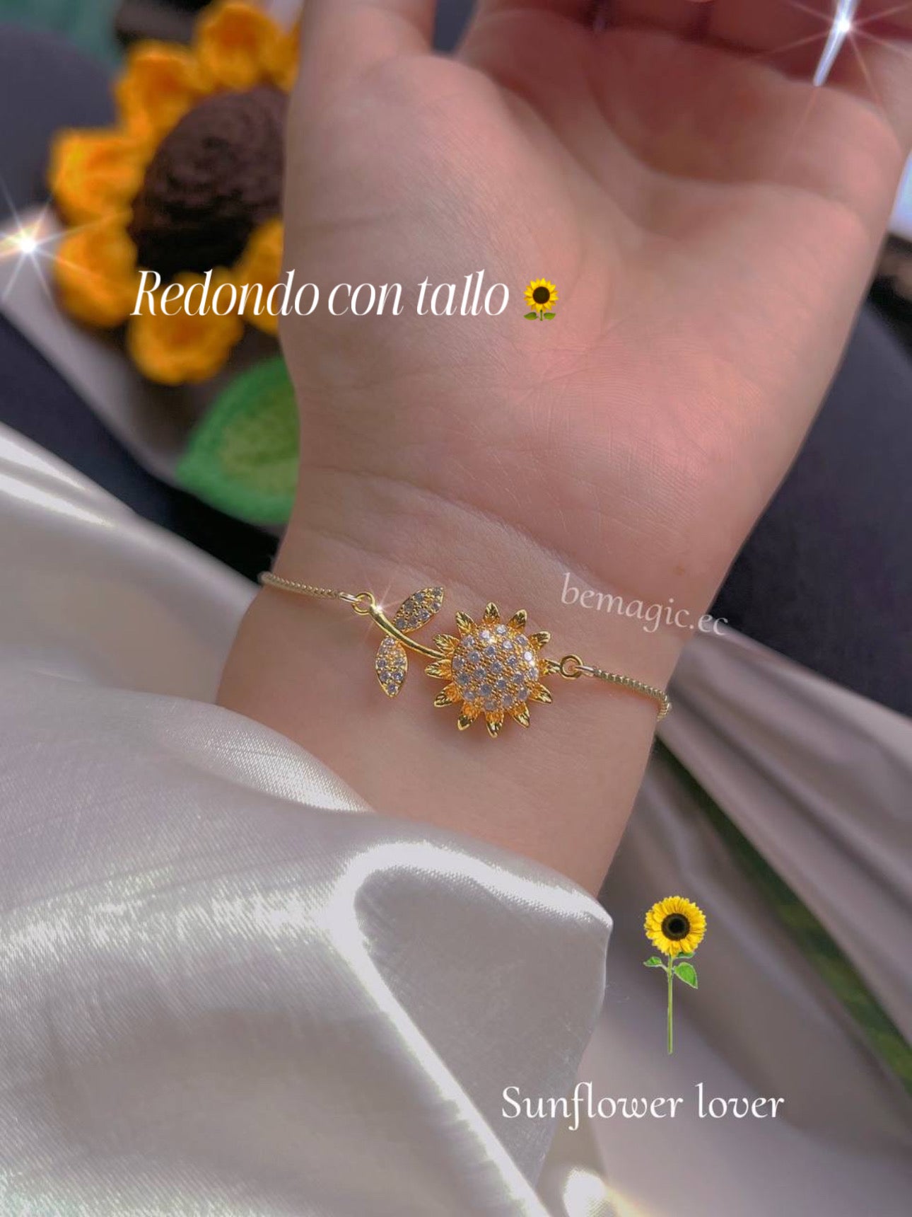 Brazaletes de Girasoles 🌻❤️