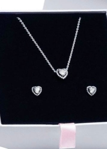 Collar promesa corazón ✨ acero