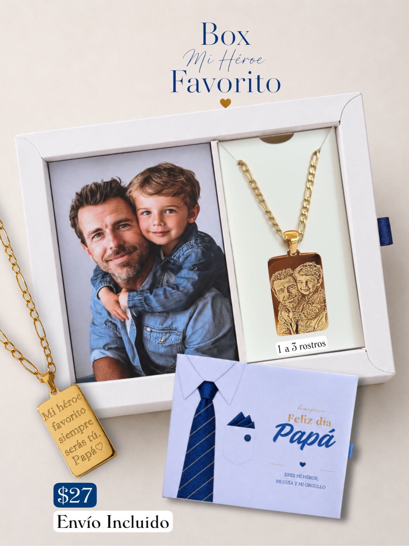 Collar Mi Héroe Favorito 💙👨🏻