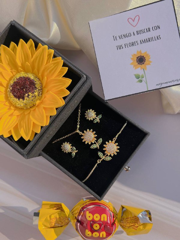 Set "Girasoles de amor"🐝🌻