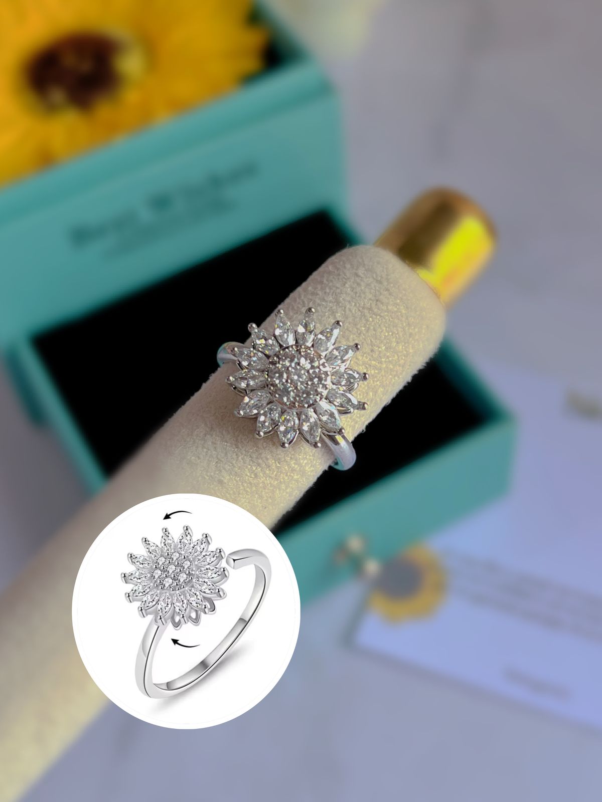 Anillos de Girasol 🌻❤️
