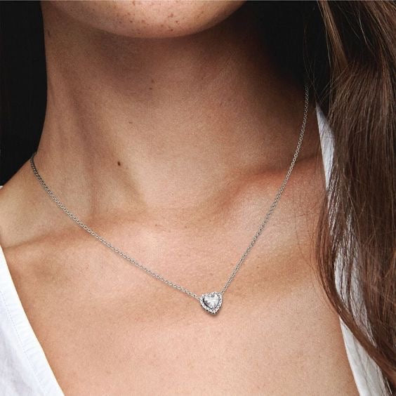 Collar promesa corazón ✨ acero