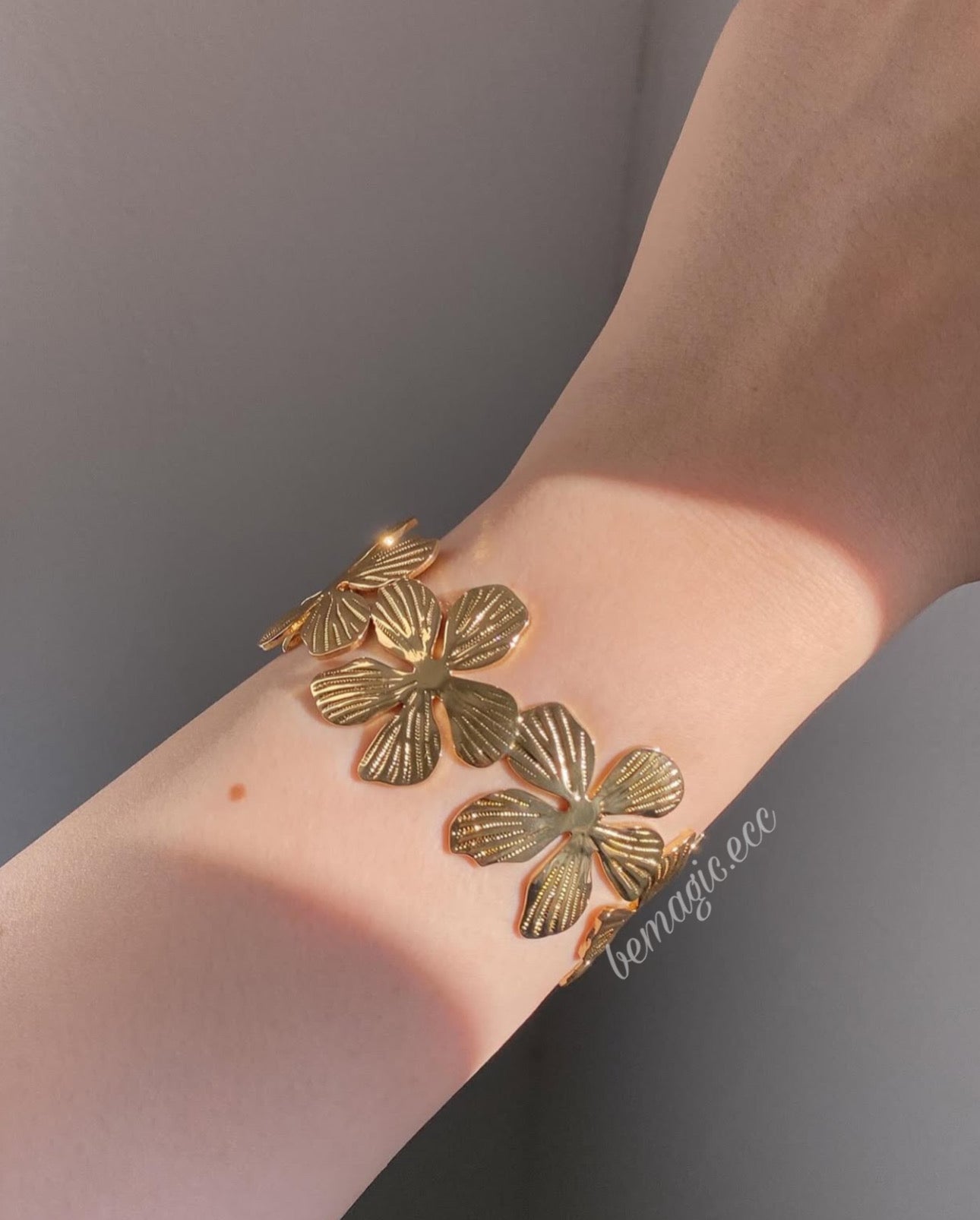 Brazalete flower Chunky ✨