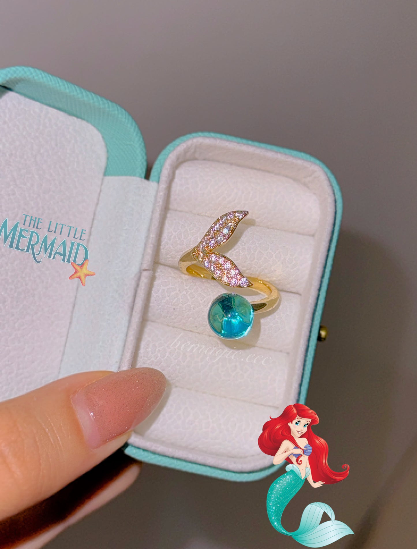 Anillo La Sirenita 🌊🐚