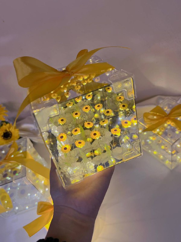 Cubo de Girasoles ☀️🌻