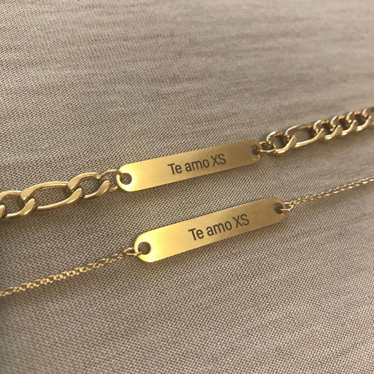Brazaletes pareja♥️ grabado laser