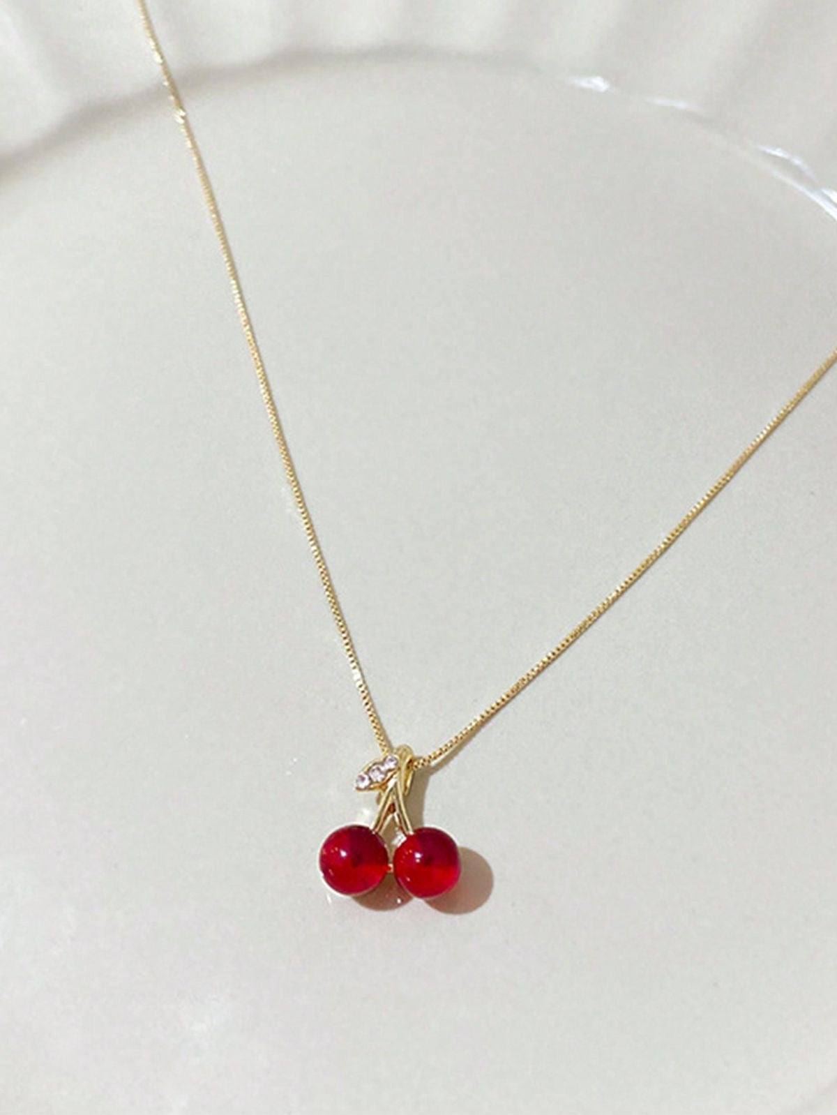 Cherry necklace🍒✨