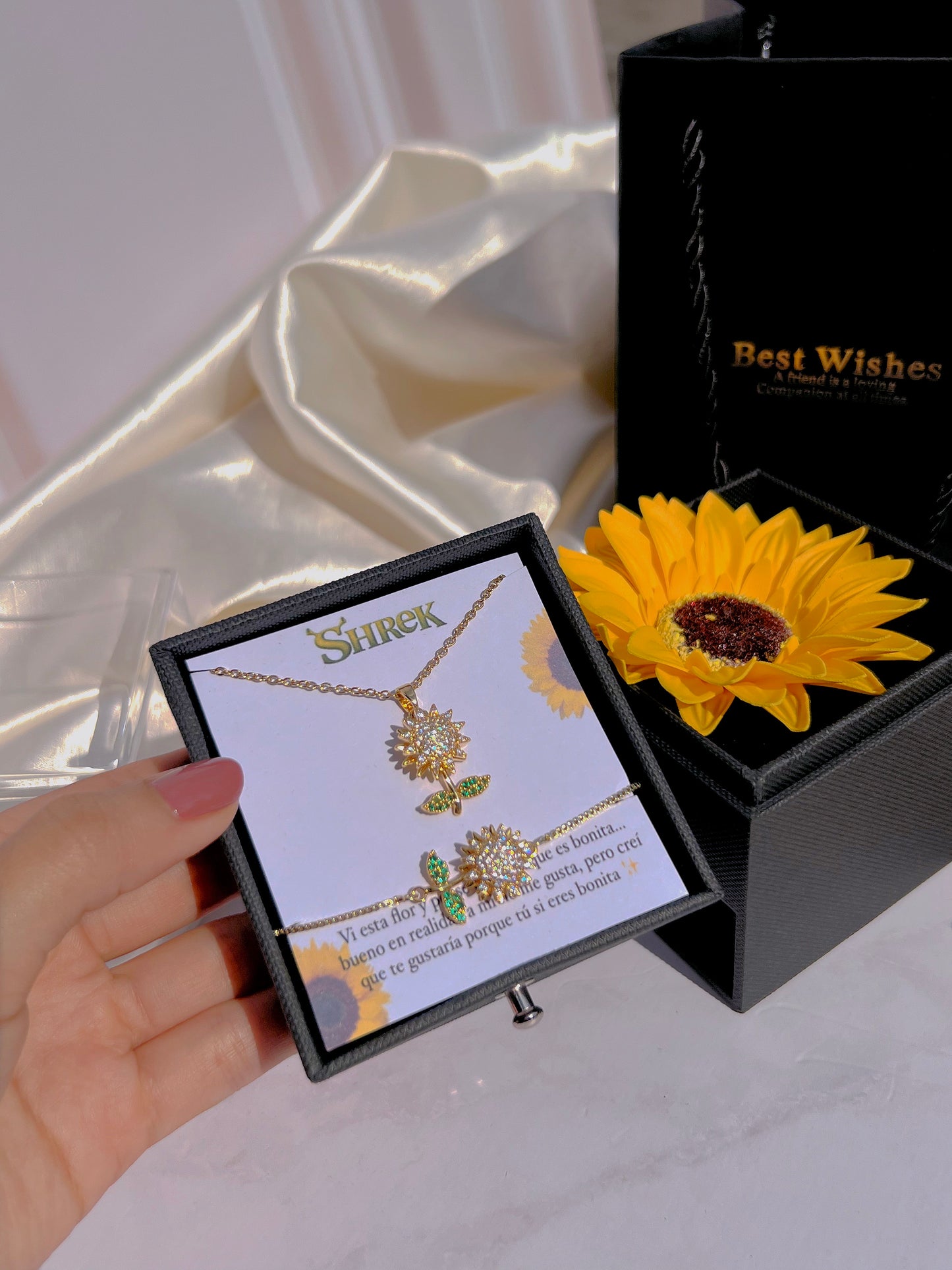 Set flores amarillas "Gira como el sol" 🌻