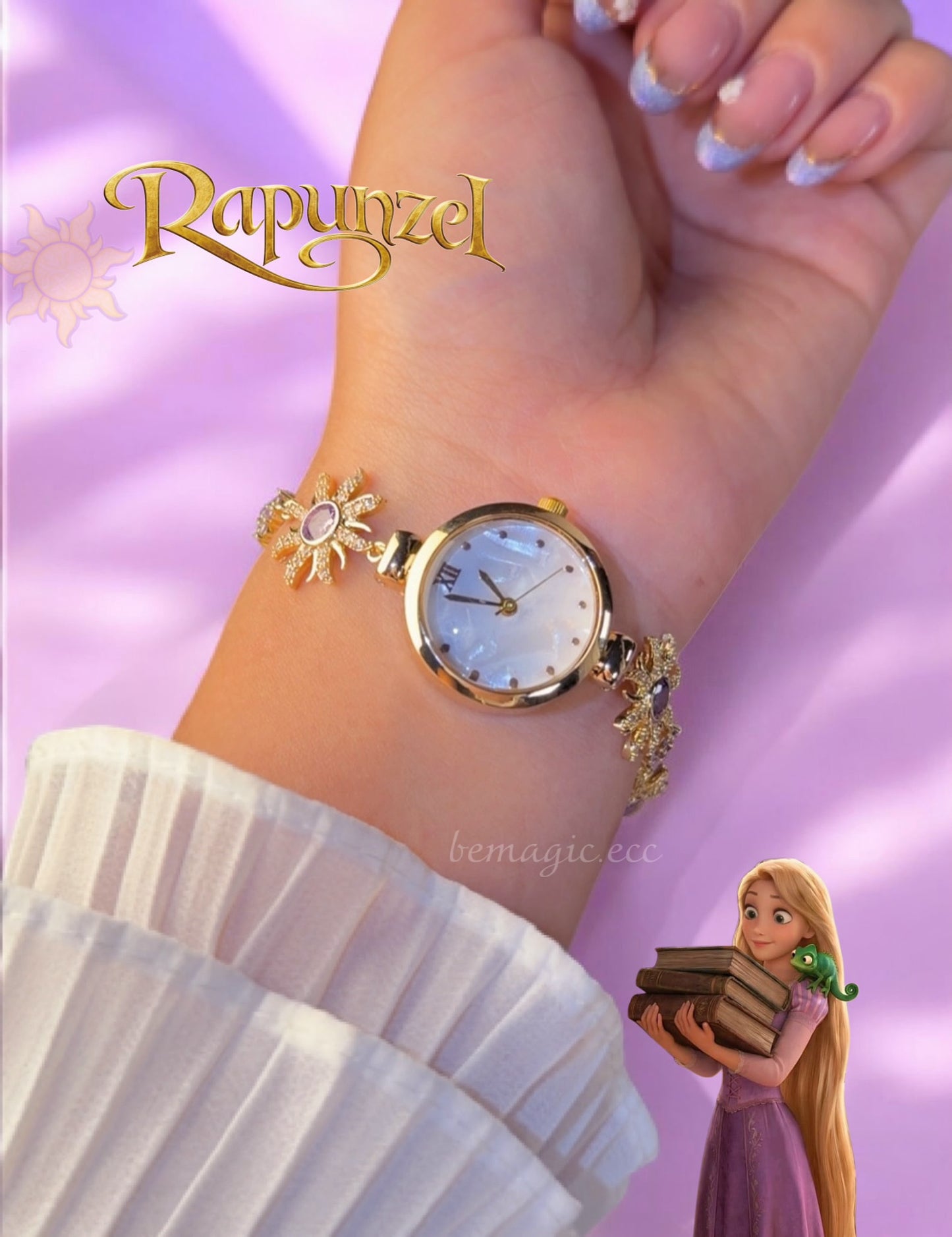 Reloj Brazalete Rapunzel