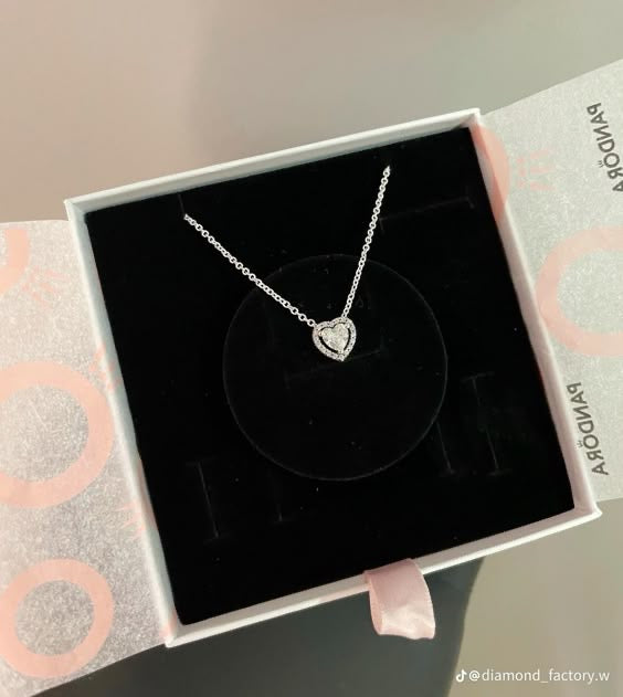 Collar promesa corazón ✨ acero