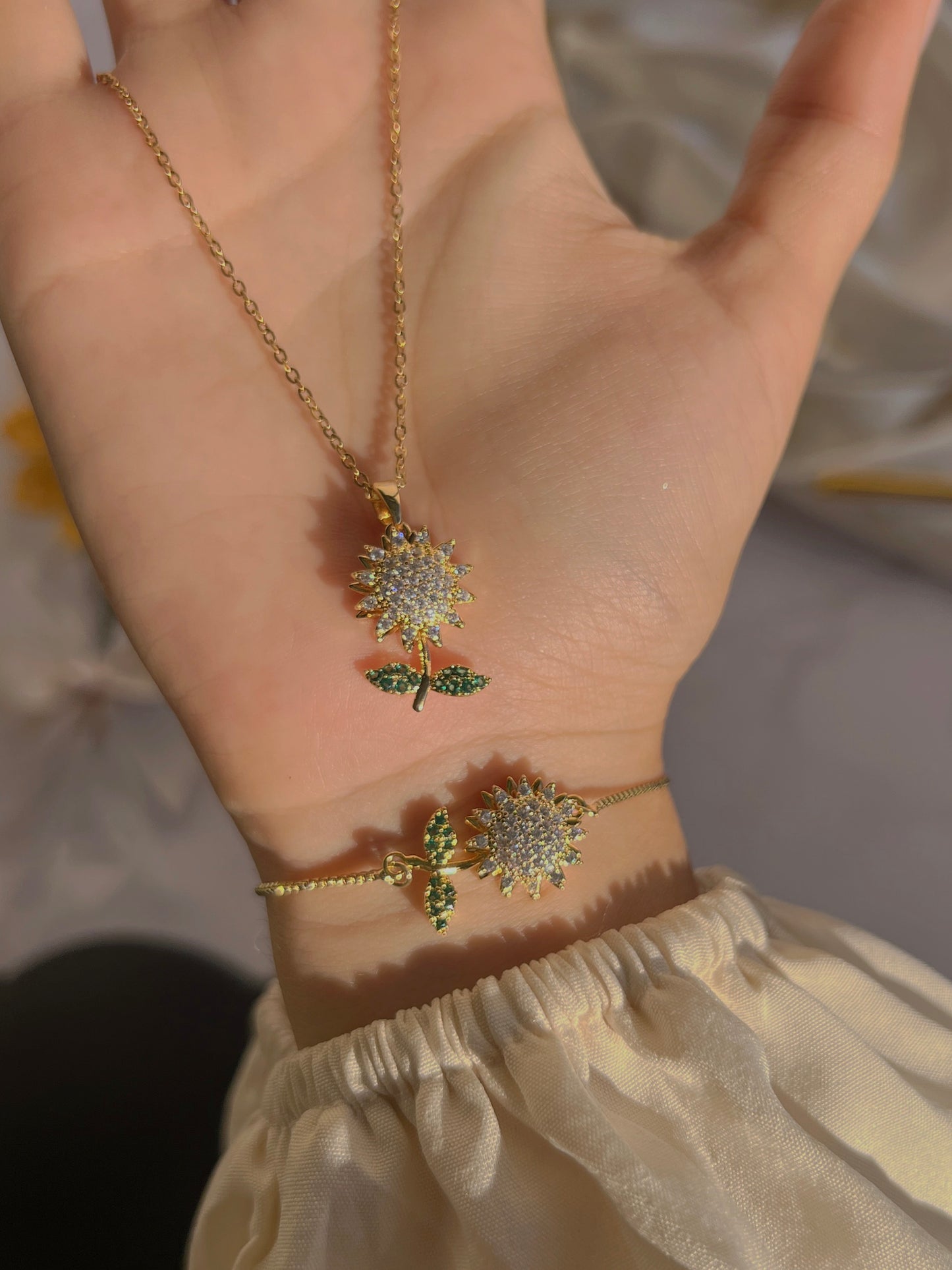 Set flores amarillas "Gira como el sol" 🌻
