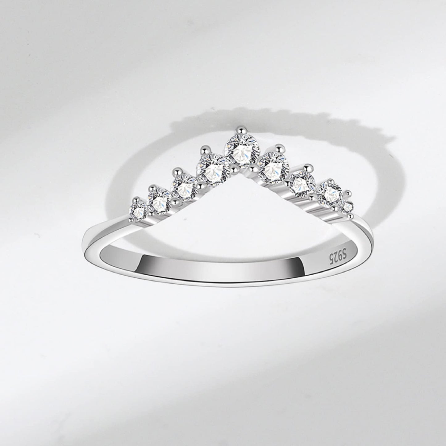 Anillo promesa crown 💍 Plata 925