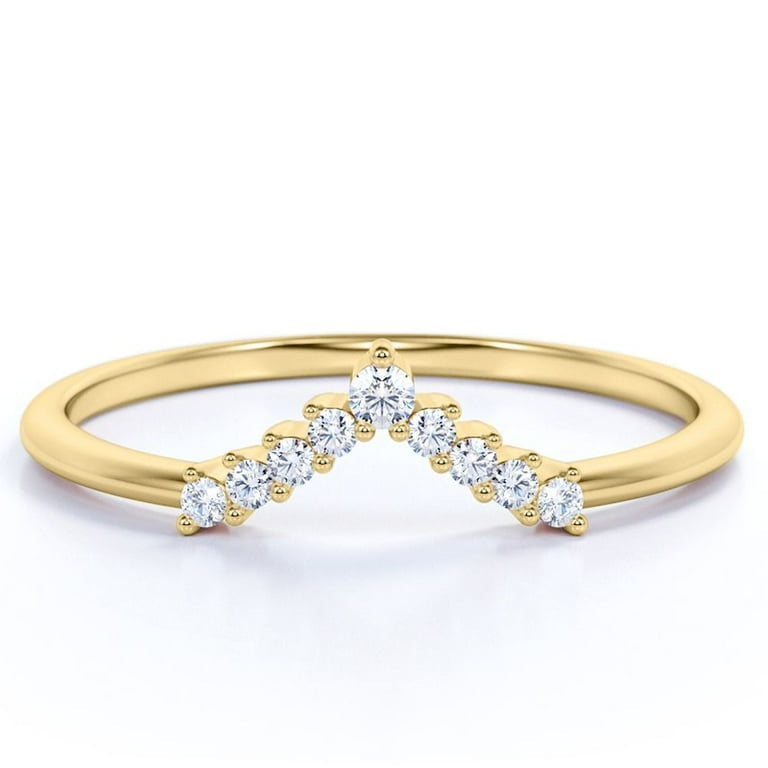 Anillo promesa crown Dorado 💍 Plata 925