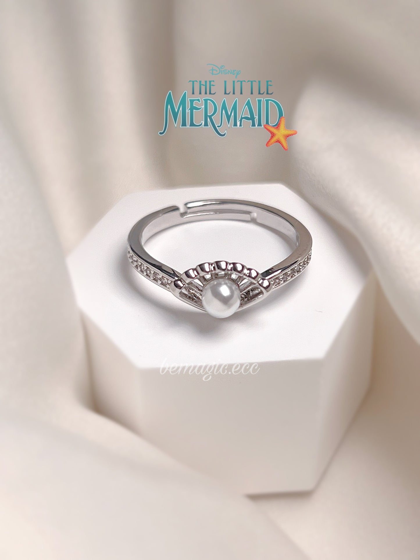 Anillo La Sirenita 💍 ajustable