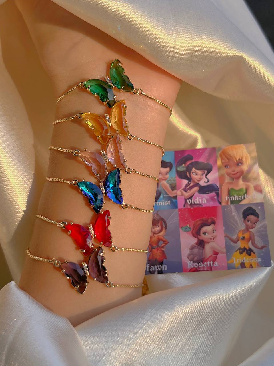 Brazaletes Tinkerbell y sus amigas