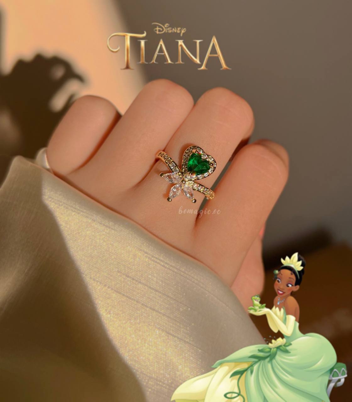 Anillo promesa Tiana