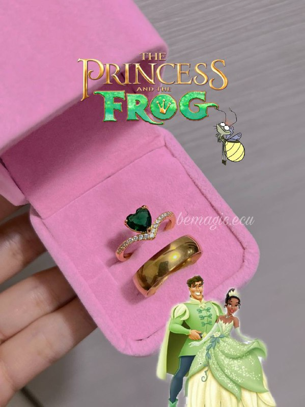 Set promesa Princesa y el Sapo