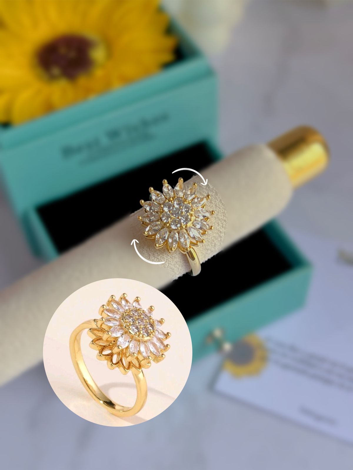 Anillos de Girasol 🌻❤️