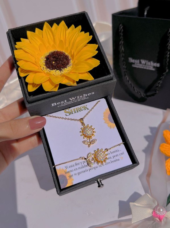Conjunto "Luz de Girasol" 💡🌻