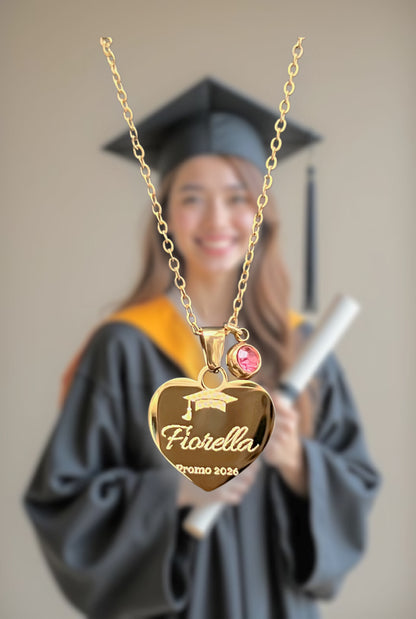 Prom Girly 💖🎀 👩🏻‍🎓 Collar Graduada – Edición Clásica