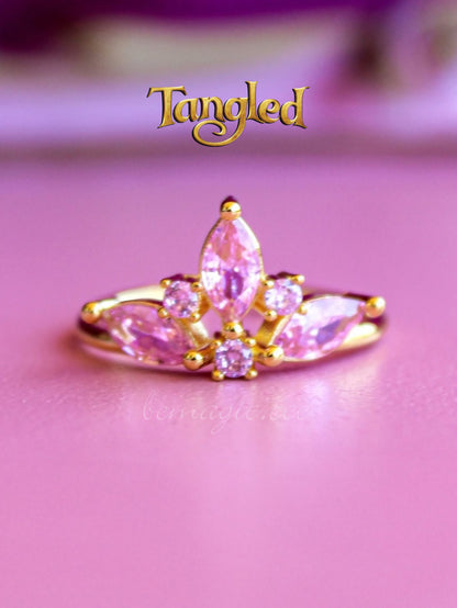 Anillos Rapunzel, Compra 3 y Joyero Gratis 💜☀️