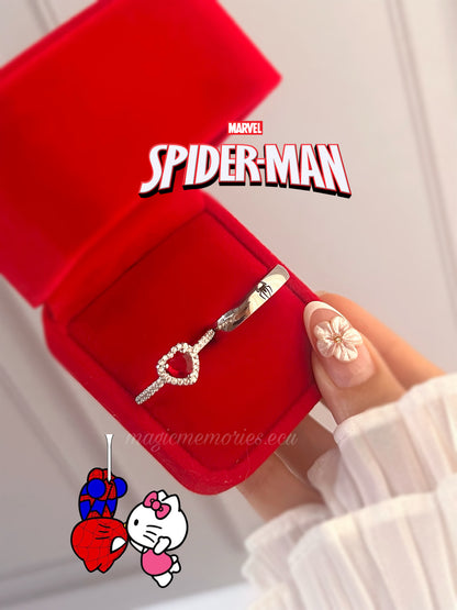 Anillos promesa Spiderman ❤️🕷️🕸️