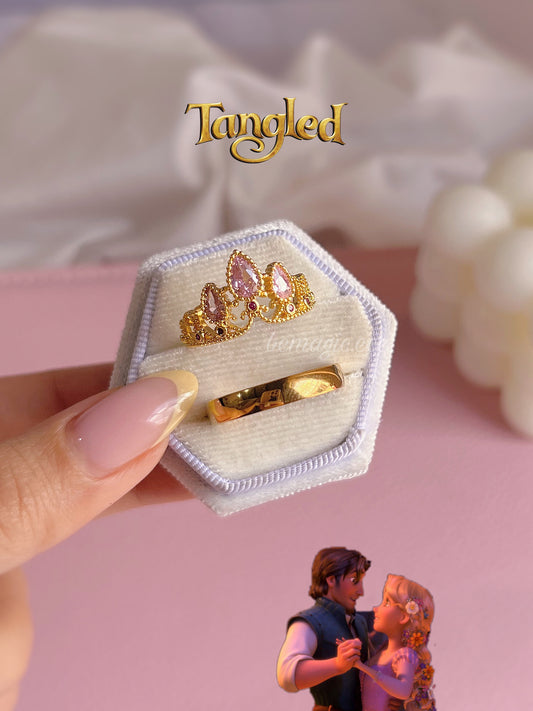 Set promesa Corona Rapunzel 💖👑