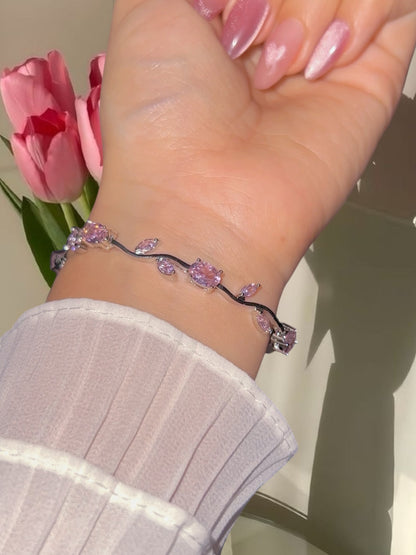 Brazalete tulipán Pink Girl 🎀🌷