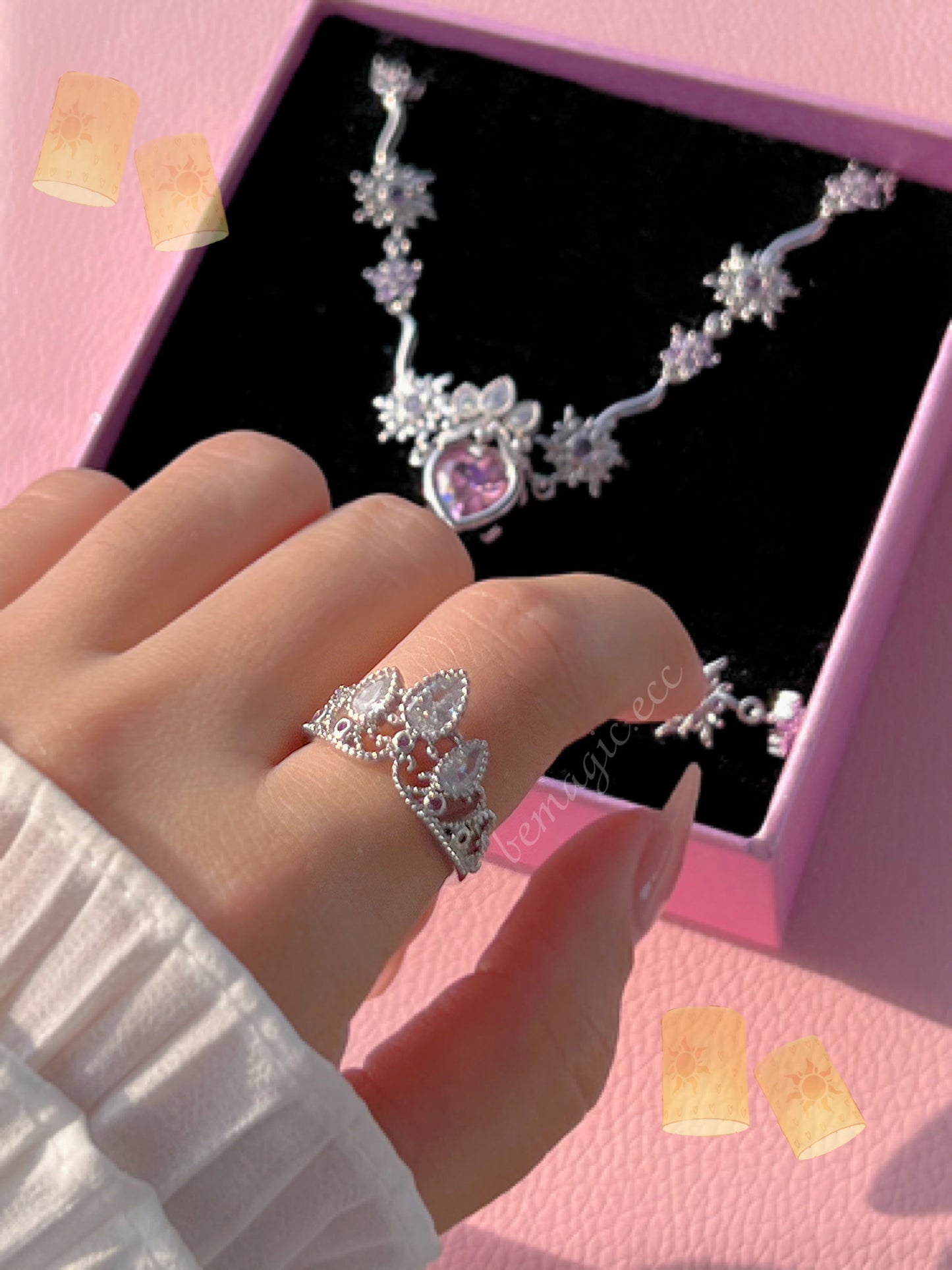 Set completo Rapunzel 💜👑☀️