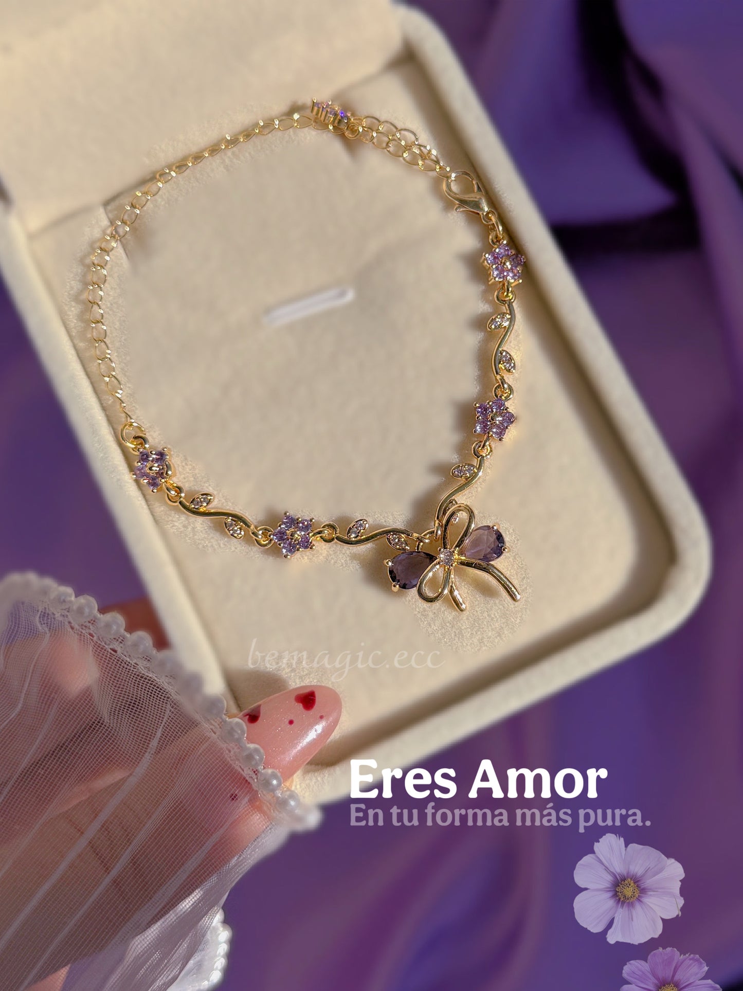 Brazaletes Mujer eres Escencia 💜