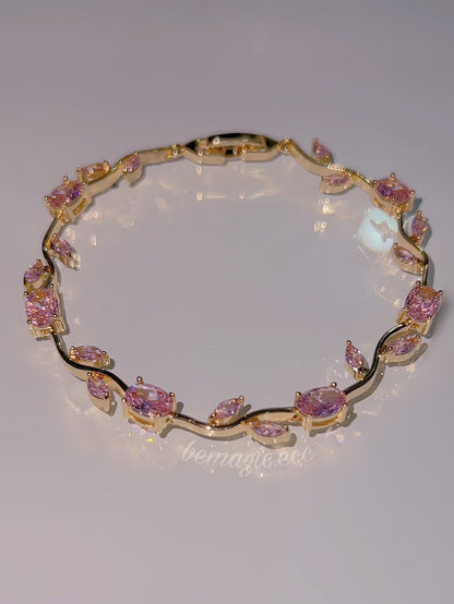 Brazalete tulipán Pink Girl 🎀🌷