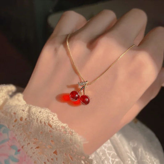 Cherry  necklace🍒✨
