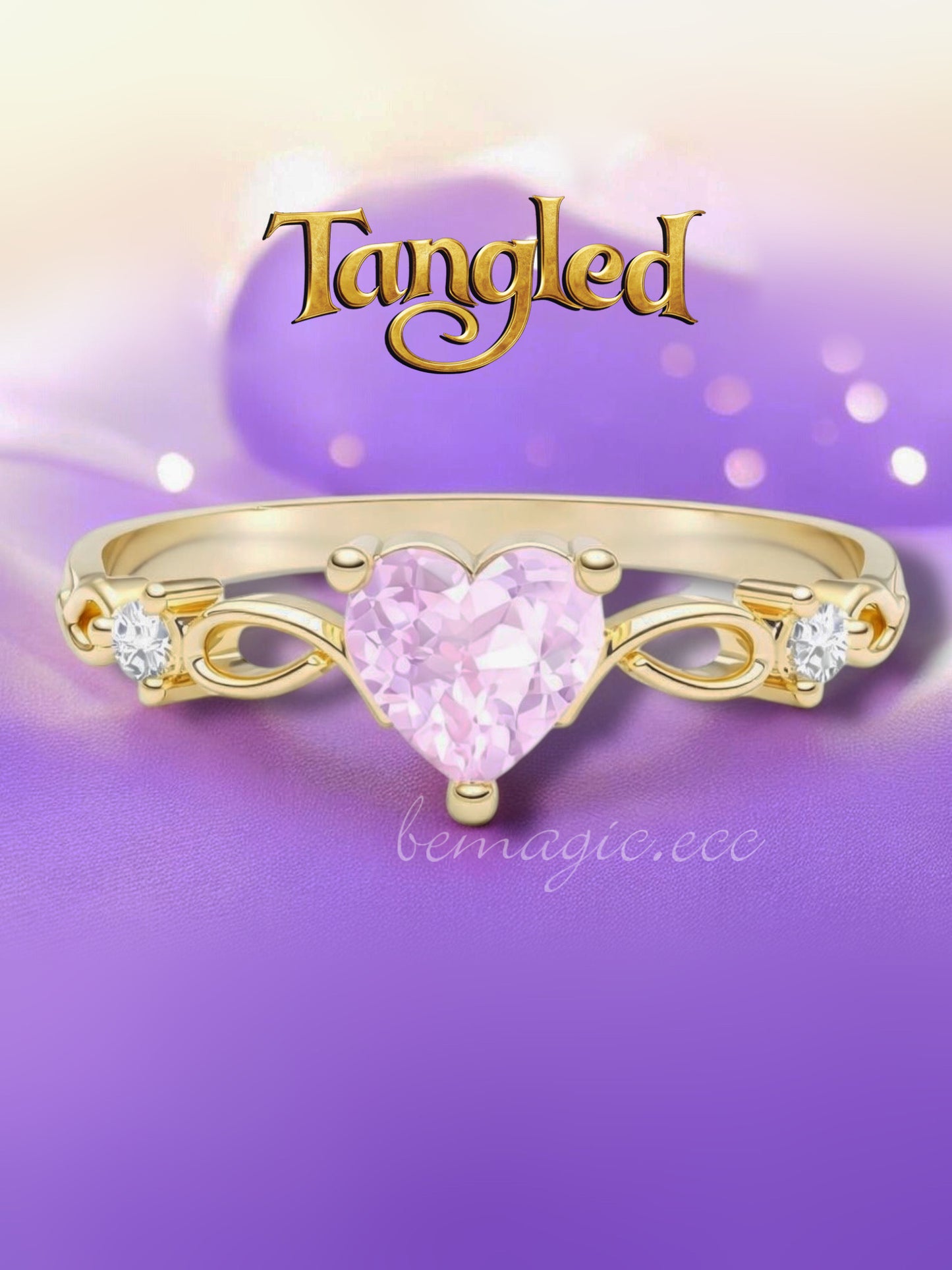 Anillos Rapunzel, Compra 3 y Joyero Gratis 💜☀️