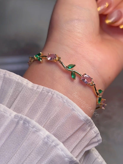 Set tulips Collar y Brazalete 🌷💖 envío Gratis