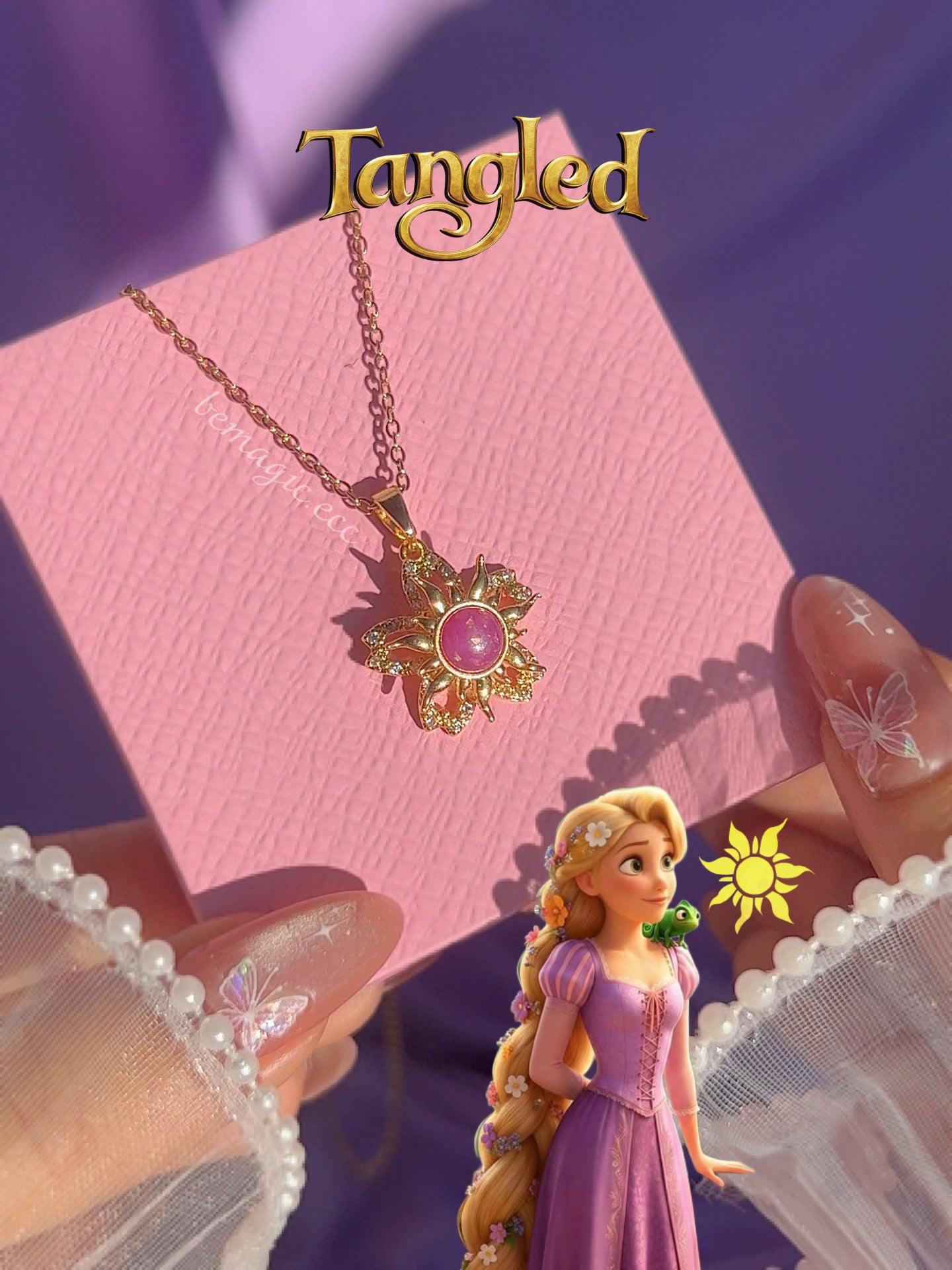 Flor que da Fulgor y Girasol eterno/ Flores Amarillas Rapunzel 🌻💜