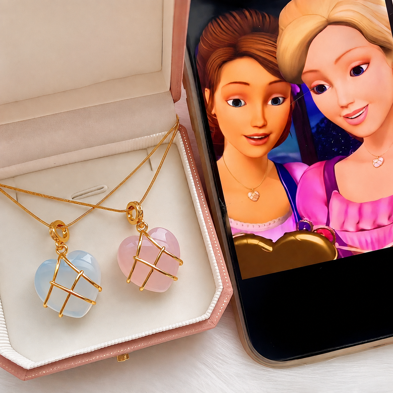 Collares Barbie y el Castillo de Diamantes 💗
