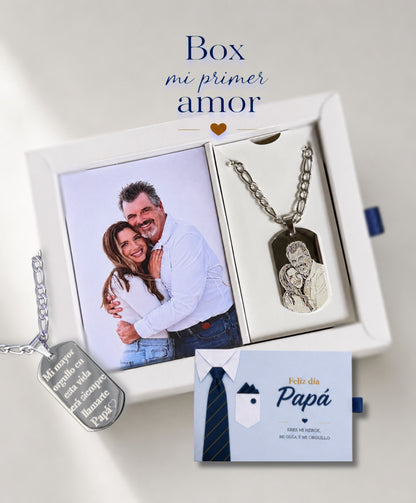 Collar Papá mi primer Amor 💙